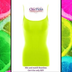 💥5 for $25!Citrine yellow Sugarlips Seamless Cami